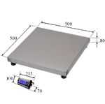 Vet scale KD-AEC 500*500mm