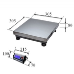 Vet scale KD-AEC 305*305mm