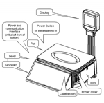Label printing scales LP-16YD
